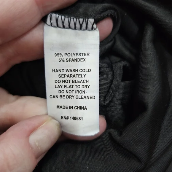 NWT Unique Vintage Black Velvet Jumpsuit - Picture 12 of 12